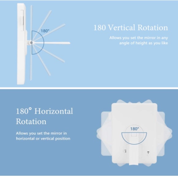 KEDSUM [Upgraded] LED Lighted Makeup Mirror with Full Frame LED Light System - Picture 8 of 9